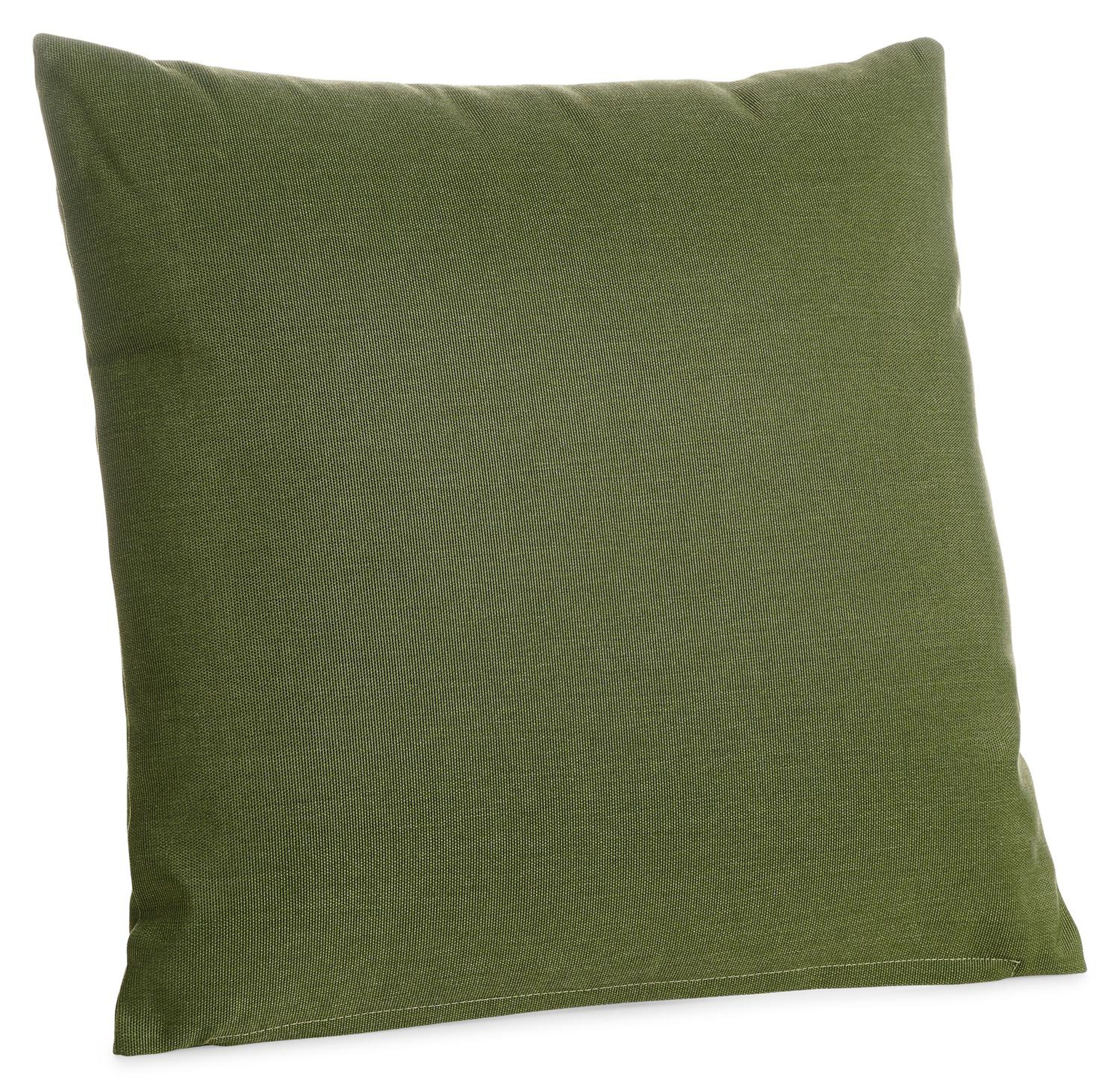 Coussin déco 45 x 45 cm en weather+ softtouch vert