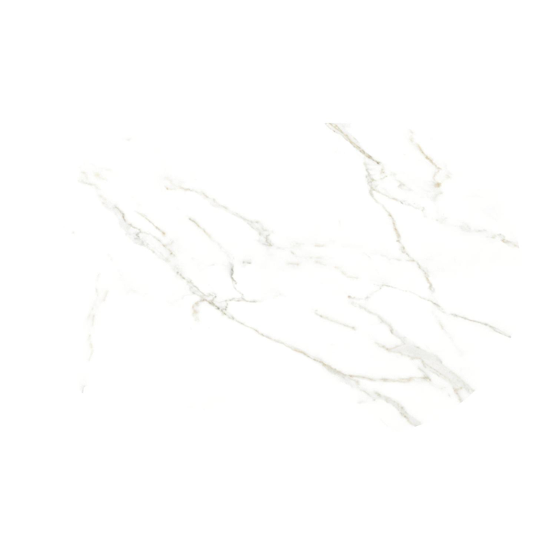 Teramo kantelbare tuintafel bombo in beige aluminium en volkeramiek Calacatta - L 110 x B 70 x H 74 cm