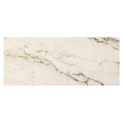 Como tuintafel rechthoekig in beige aluminium en volkeramiek Colorado Dunes - L 240 x B 100 x H 73 cm