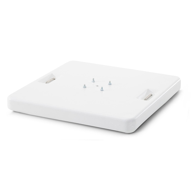 Pedito parasolvoet wit beton van 120 kg