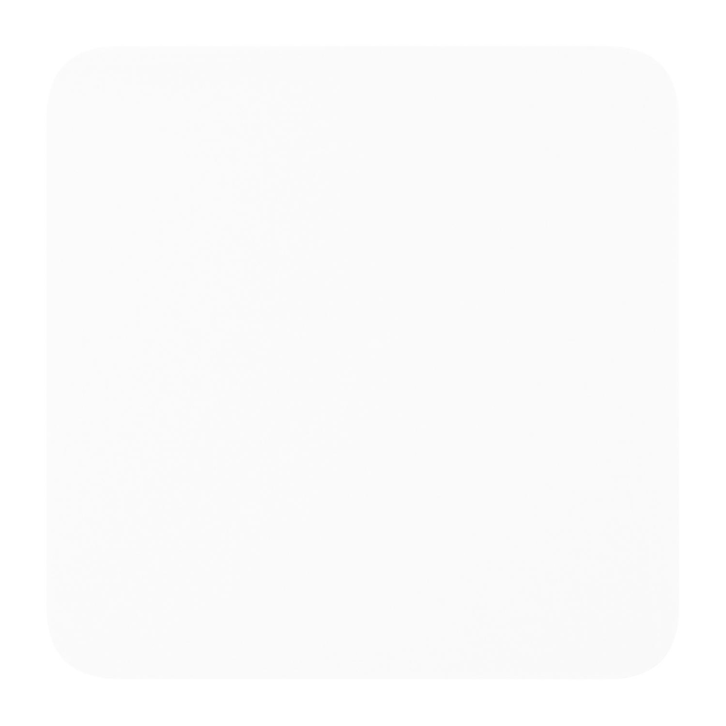 Fano kantelbare tuintafel vierkant afgerond in wit aluminium en volkeramiek arctic white - L 80 x B 80 x H 72.5 cm