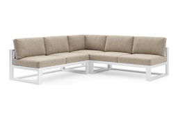 2-zit + corner + 2-zit met open einde