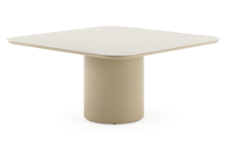 Afgerond vierkant - L 148 x B 148 x H 73.5 cm