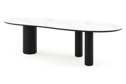 Organisch - L 280 x B 120 x H 73.5 cm