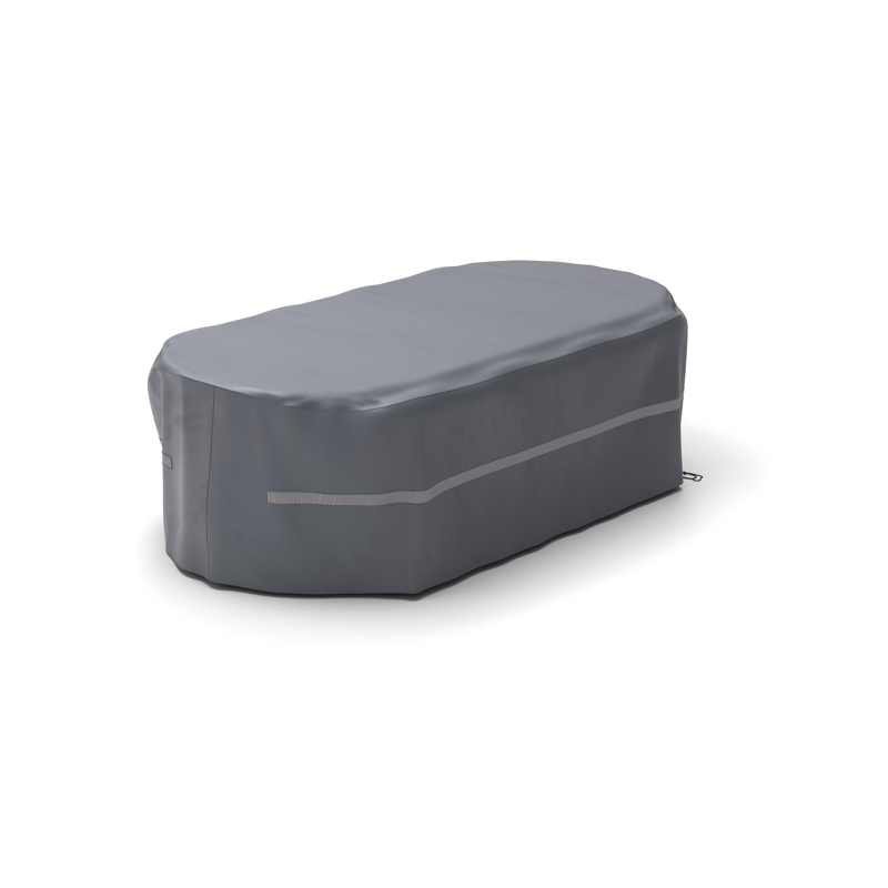 Beschermhoes voor ovale tuintafel 260 x 100 cm