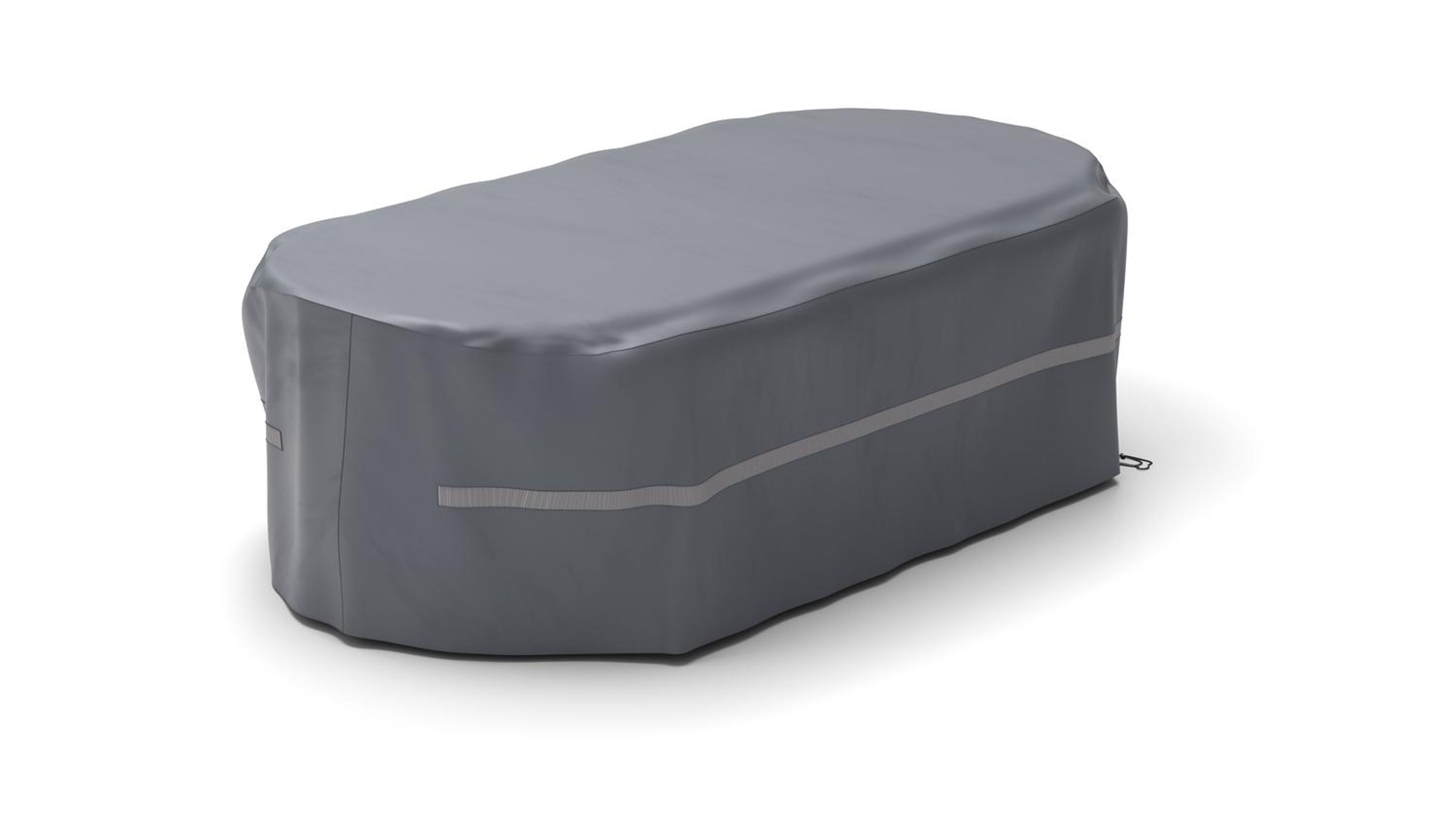 Beschermhoes voor ovale tuintafel 260 x 100 cm