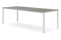 Rechthoekig afgerond - L 240 x B 100 x H 75 cm