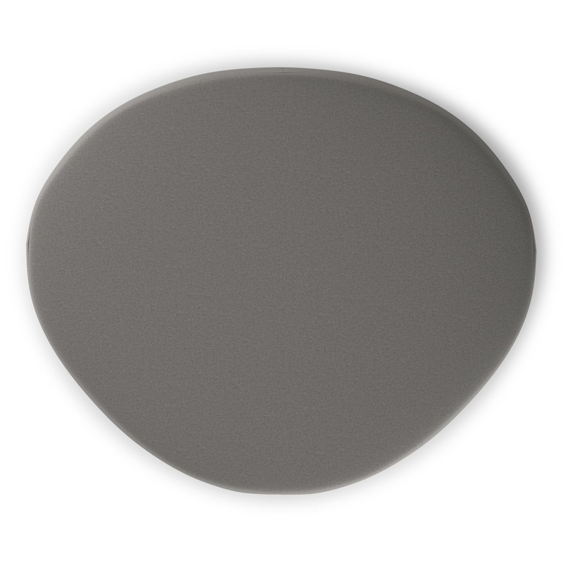 Pouf Amico en Natte Dark Taupe All Weather Sunbrella® Luxe