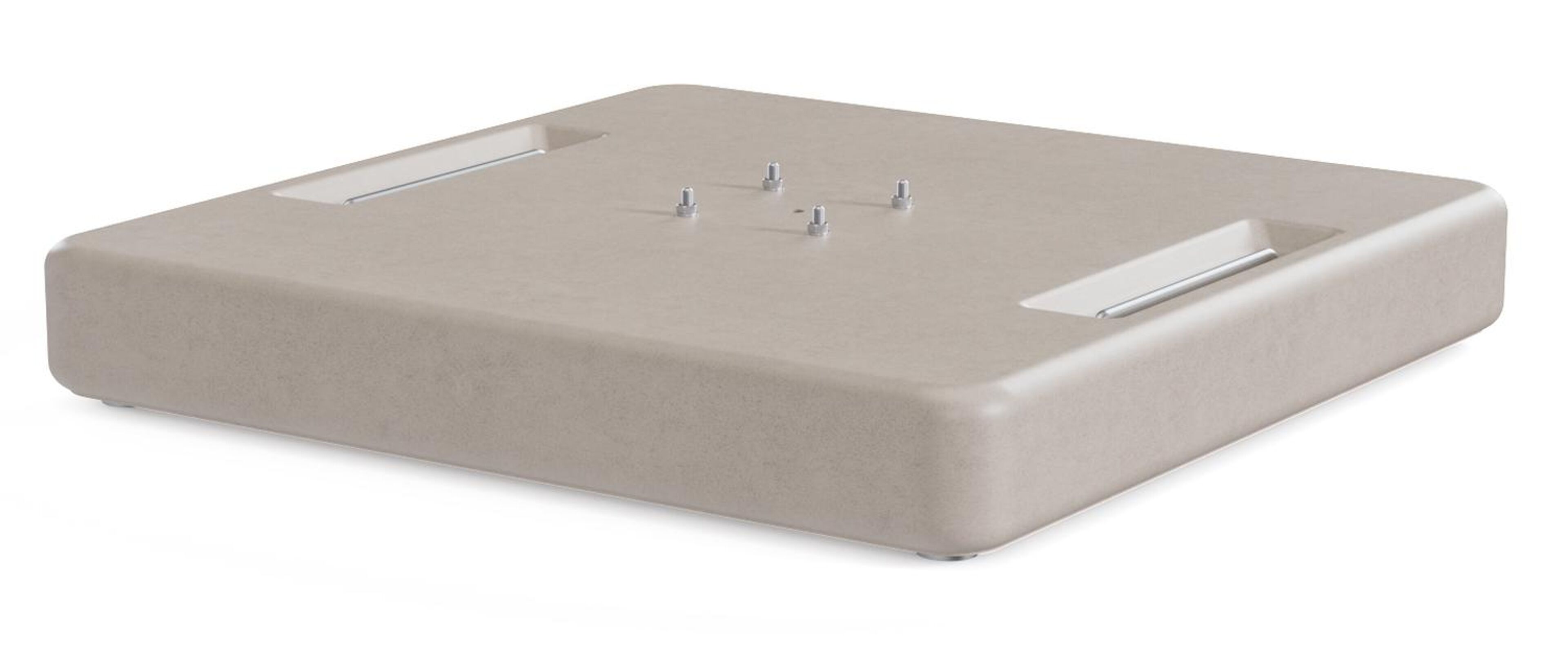 Lapido parasolvoet beige beton van 160 kg