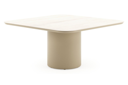 Afgerond vierkant - L 148 x B 148 x H 73.5 cm