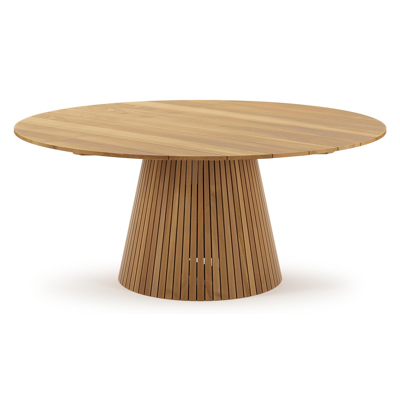 Tribola tuintafel in teak - Dia. 180 x H 75 cm