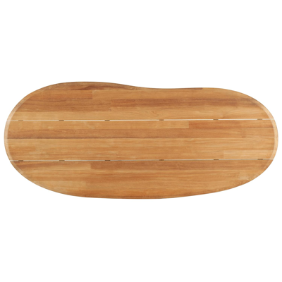 Organo tuintafel organisch in teak - L 280 x B 120 cm