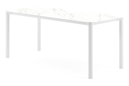Rechthoekig afgerond - L 200 x B 80 x H 75 cm