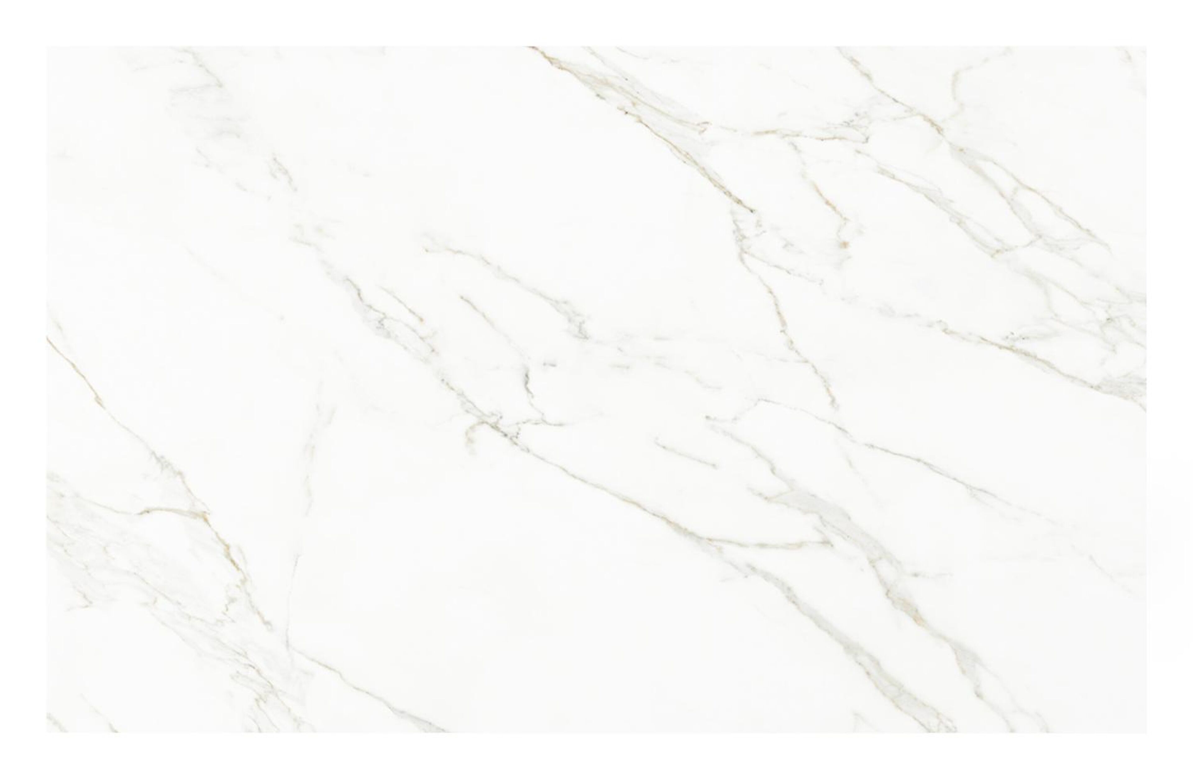 Table de jardin Como en aluminium blanc et céramique pleine calacatta - Lg 160 x Larg. 100 x H 75 cm