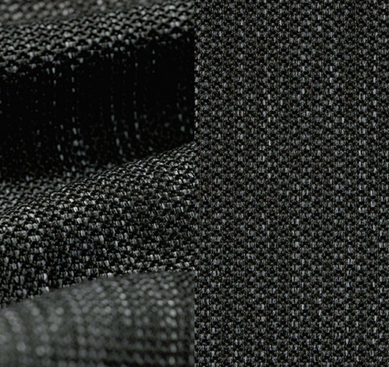 Lindo loungeset in zwart aluminium met sky black weather+ softtouch kussen