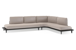 Chaise longue gauche + 2-pl