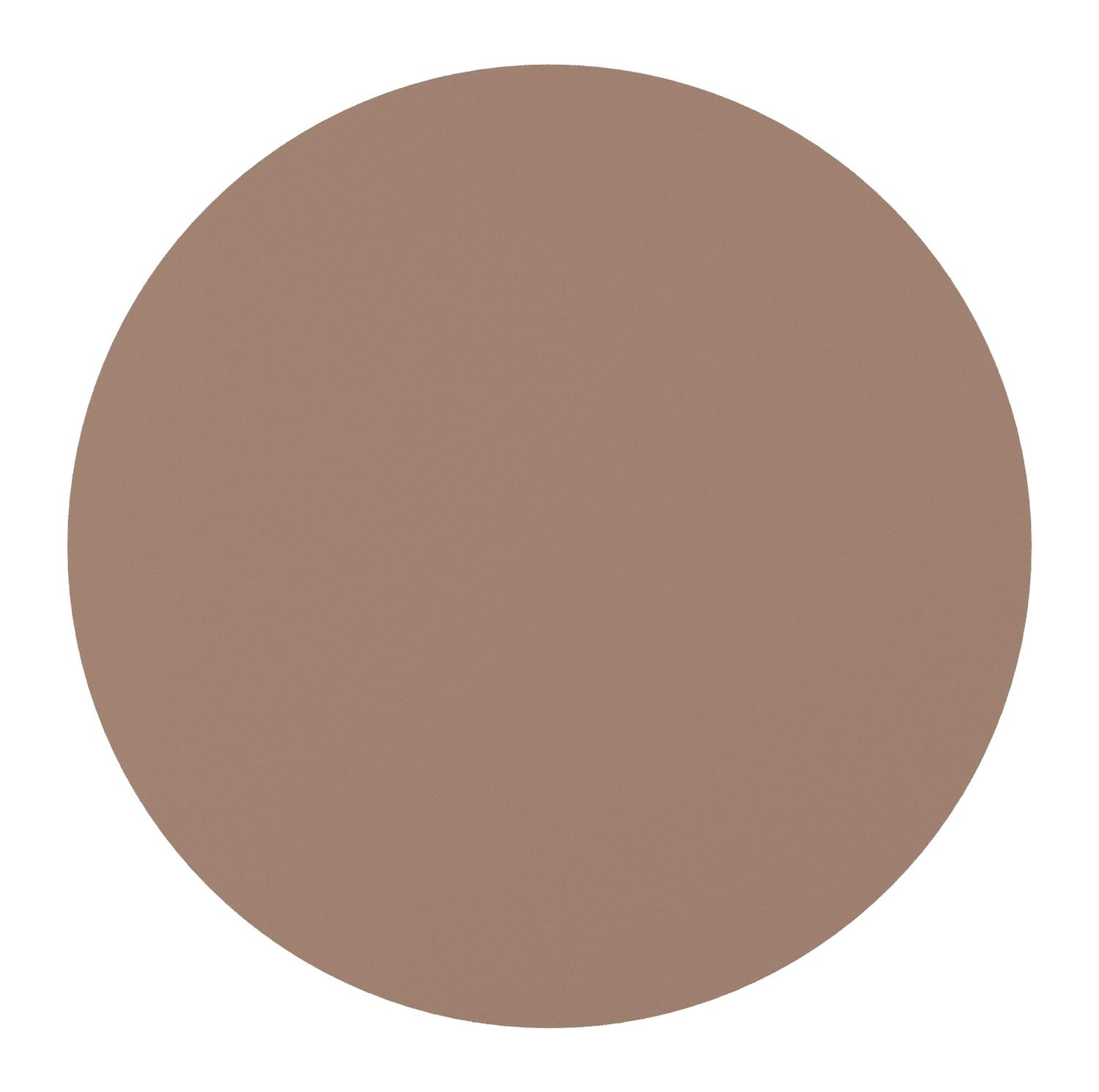 Fano tuintafel in taupe aluminium - Dia. 110 cm