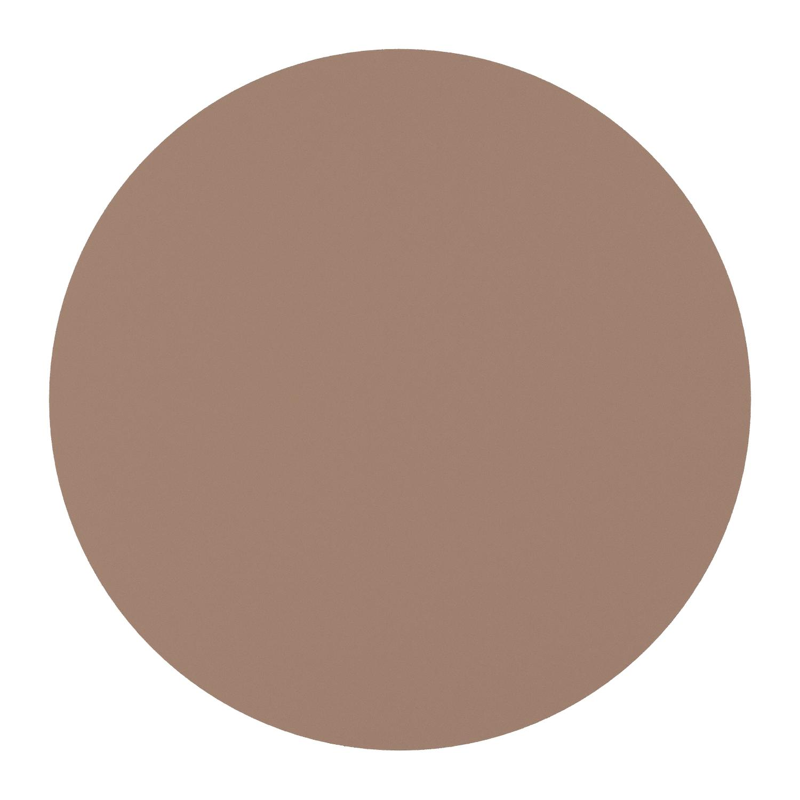 Fano tuintafel in taupe aluminium - Dia. 110 cm