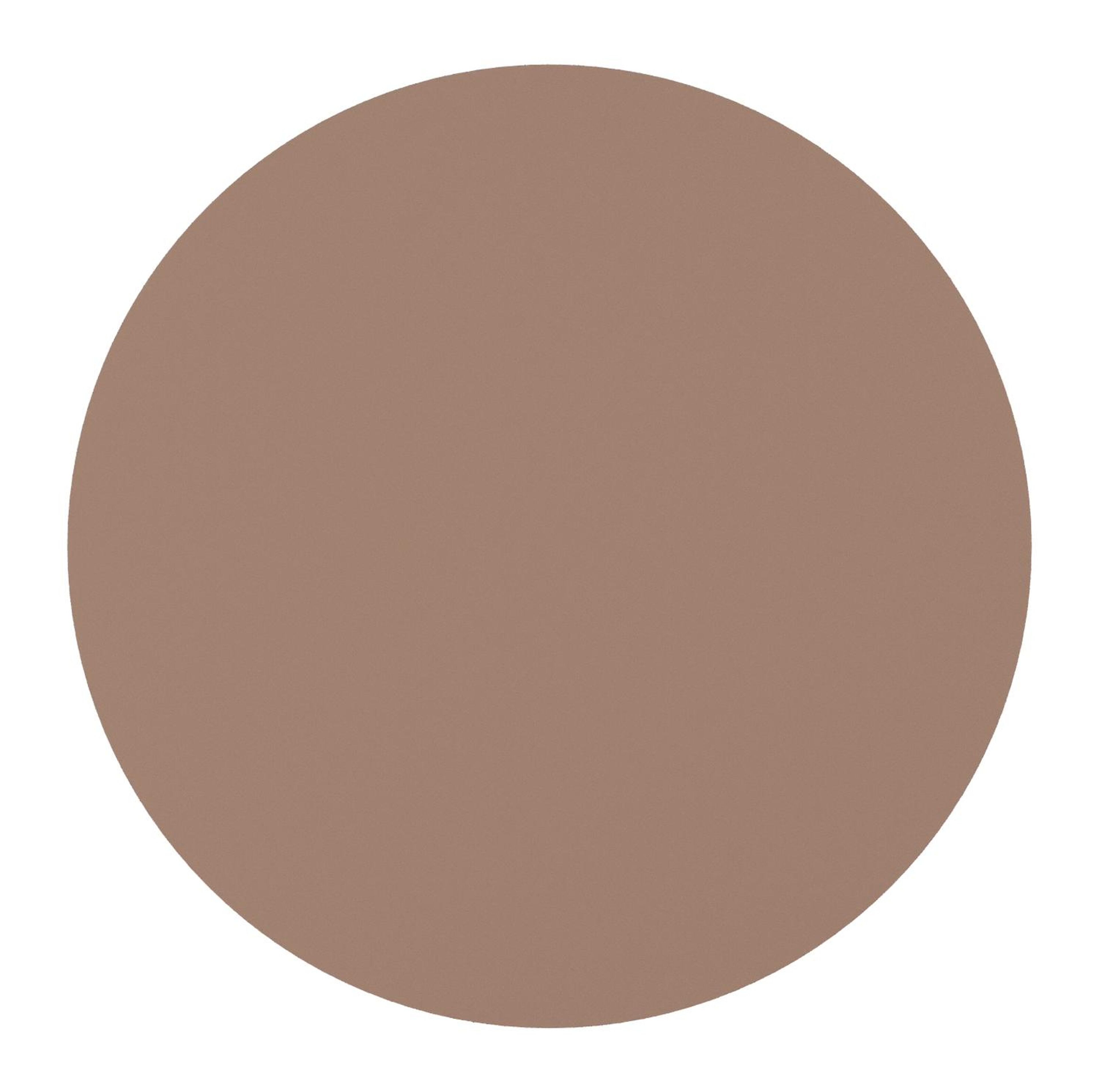 Fano tuintafel in taupe aluminium - Dia. 110 cm