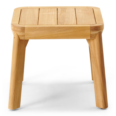 Table d'appoint Orso en teck - Lg. 45 x Lrg. 45 x Haut. 35 cm