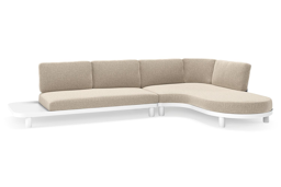 Chaise longue gauche + 2-pl