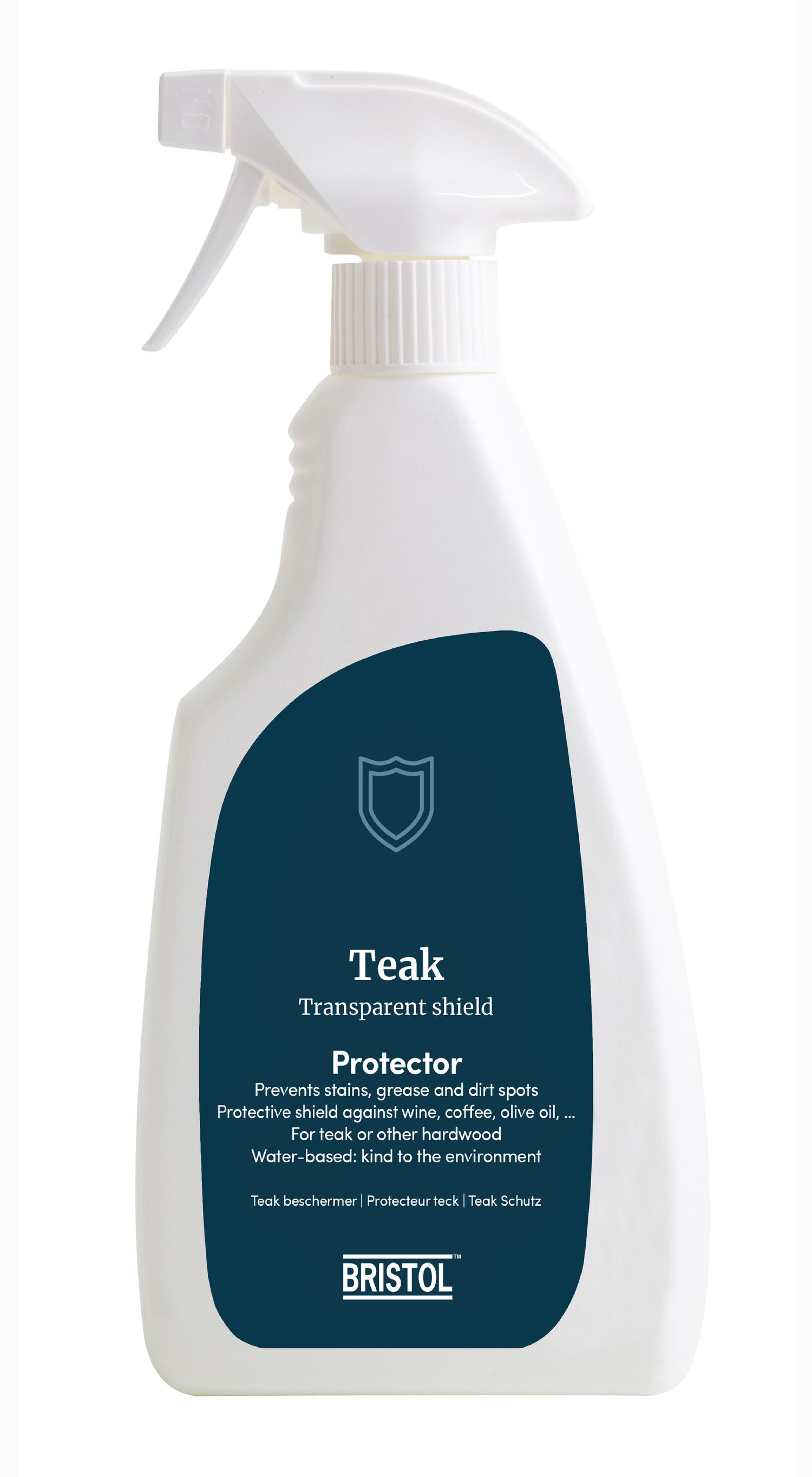 Bristol transparante teak beschermer