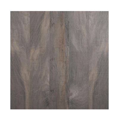 Ellara tuinset in zwart aluminium en grijs keramische tegels tafelblad met 6 Paco tuinstoelen