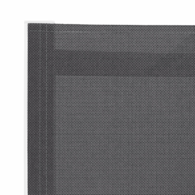 Ensemble de jardin Calobra avec table extensible en aluminium noir avec plateau de table en verre gris et 10 chaises de jardin empilables Bareto