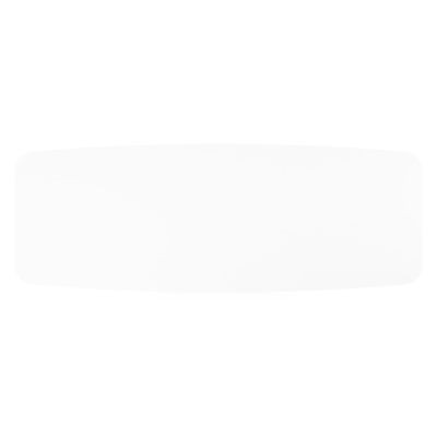 Cesano tuintafel in wit aluminium en volkeramiek arctic white - L 315 x B 115 x H 75 cm