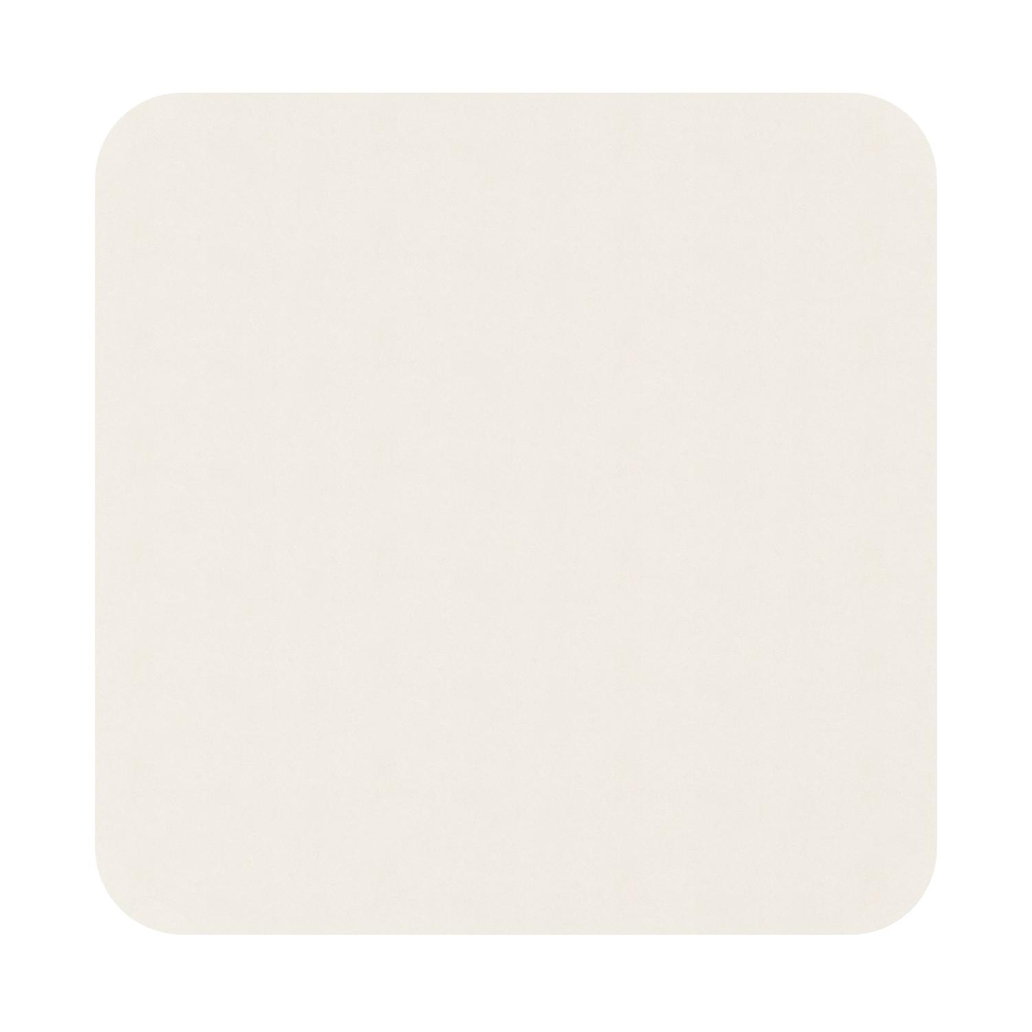 Orso tuintafel afgerond vierkant in beige aluminium en volkeramiek beige - L 90 x B 90 x H 75 cm