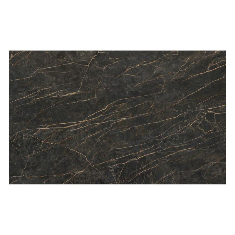 Nano tuintafel in zwart aluminium en volkeramiek black obsession - L 240 x B 148 x H 75 cm