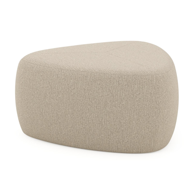 Masso poef in catania greige all weather cosytica - B 60 x D 60 x H 35 cm