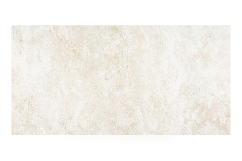 Table de jardin Nano rectangulaire en aluminium blanc et céramique pleine Rapolano Lg. 200 x Lrg. 100 cm