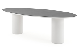 Ovaal - L 260 x B 125 x H 73.5 cm