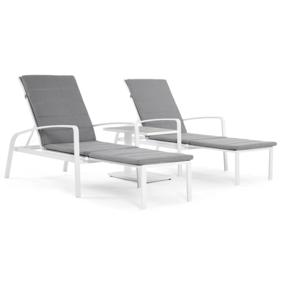 Asti ligbedkussen weather+ softtouch grijs