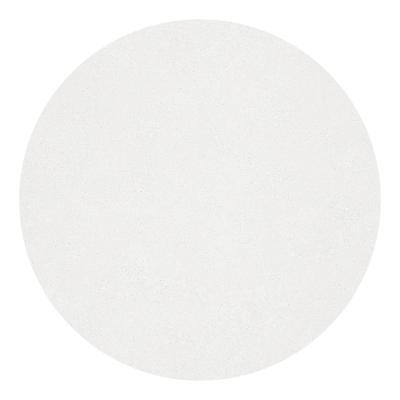 Pamplona tuintafel rond in wit aluminium en sintered stone Topo minerale - Dia. 140 x H 72 cm