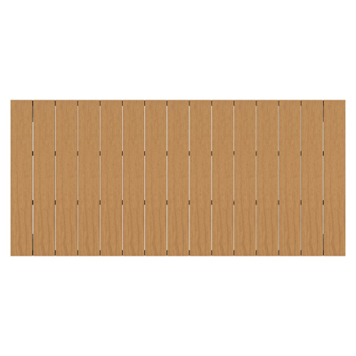 Calzo tuinset in zwart aluminium en polywood met 8 Bahia tuinstoelen