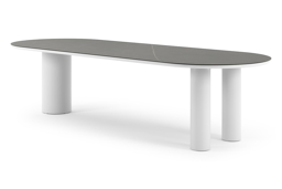 Ovaal - L 300 x B 110 x H 74 cm