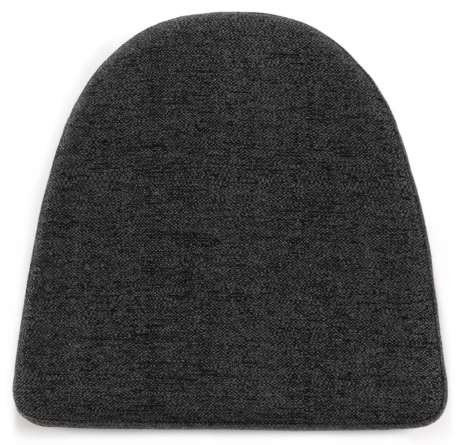 Coussin de chaise ronde Borgo en all weather sunbrella® luxe chartres sooty