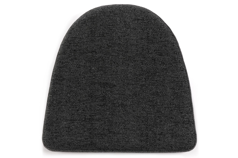 Borgo (rond) stoelkussen in all weather sunbrella® luxe chartres sooty