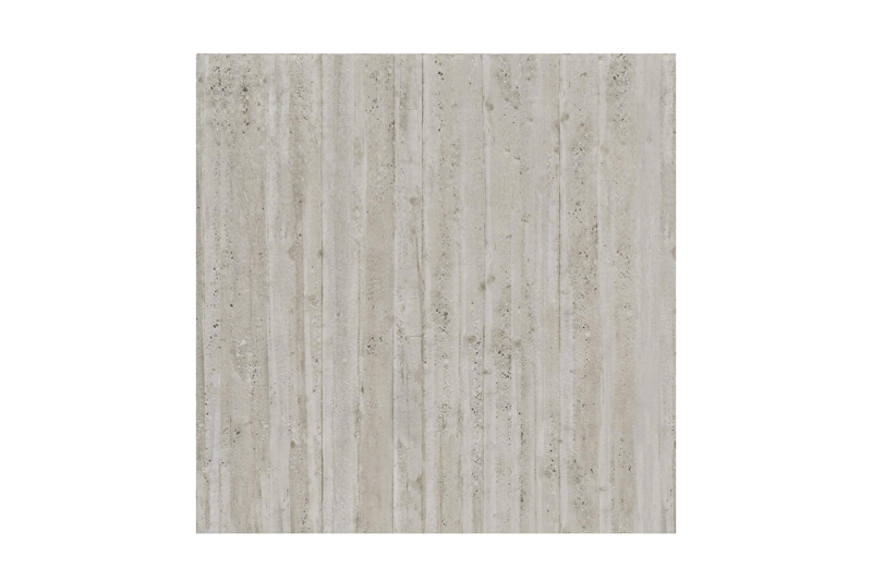 Madura tuintafel in wit aluminium en volkeramiek grijs - L 255 x B 100 x H 74 cm