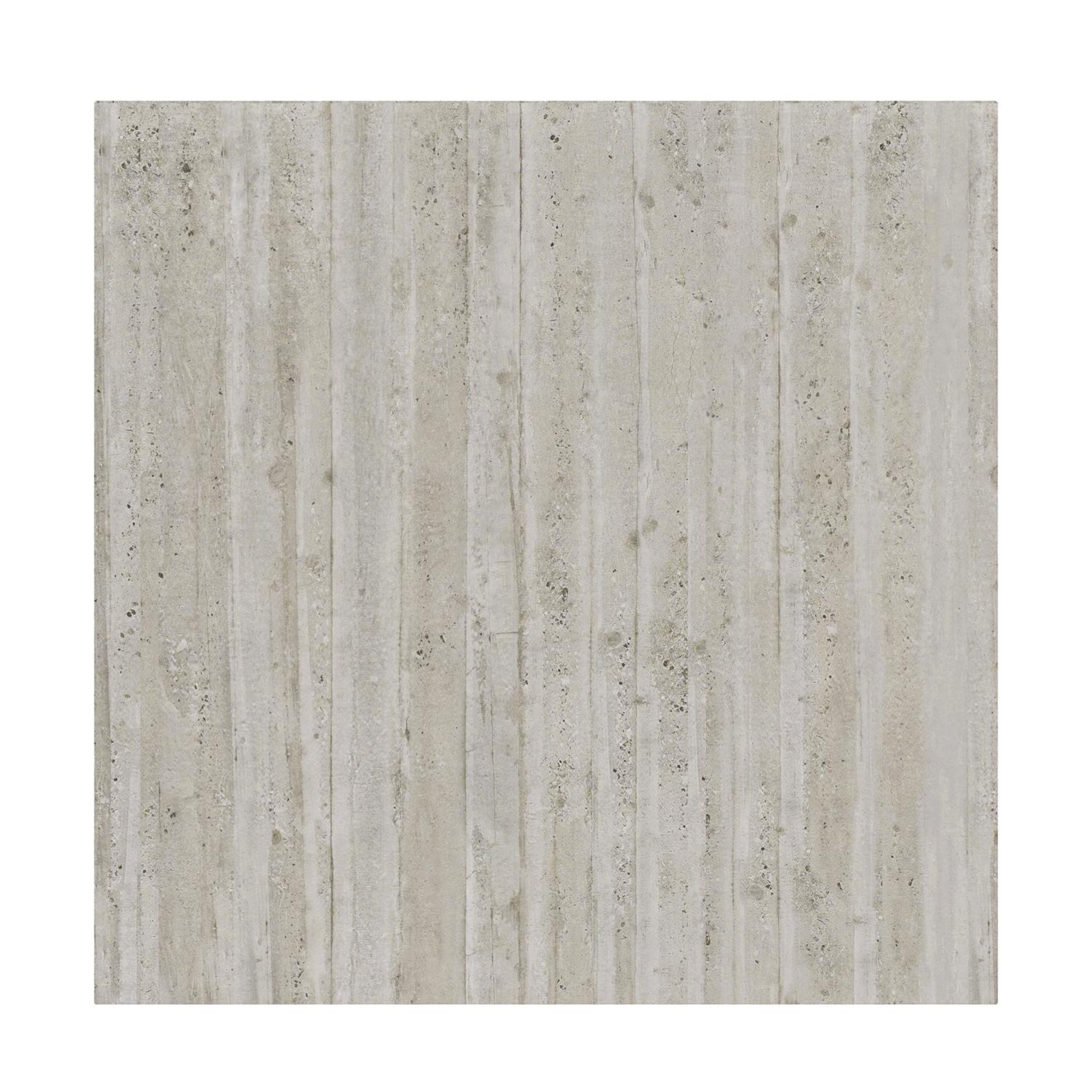 Madura tuinset in zwart aluminium en travertin keramische tegels tafelblad met 6 stapelbare Madura tuinstoelen