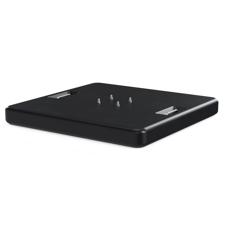 Lapido parasolvoet zwart beton van 120 kg