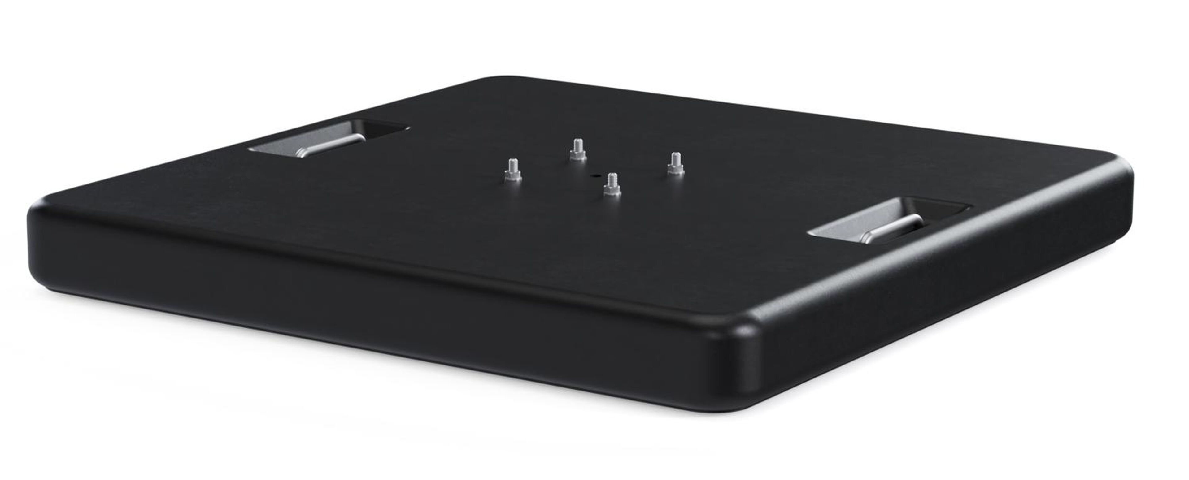 Lapido parasolvoet zwart beton van 120 kg