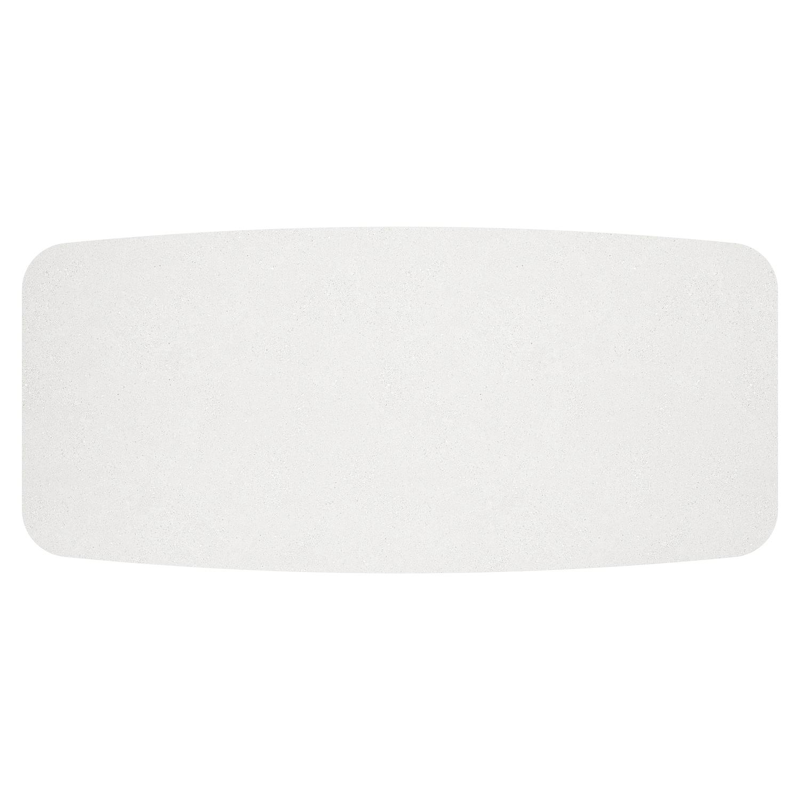 Mosa tuinset in zwart aluminium en topo minerale sintered stone met 6 Gerona tuinstoelen