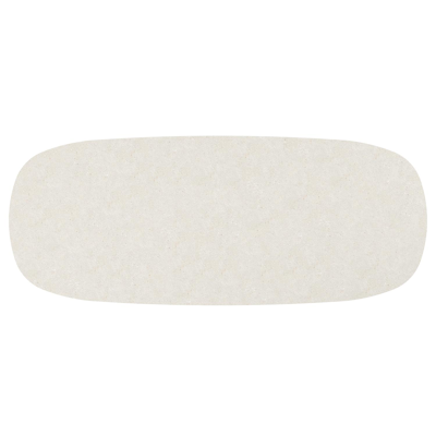 Amico tuintafel bombo in wit aluminium en volkeramiek Shilin - L 320 x B 130 x H 73.5 cm