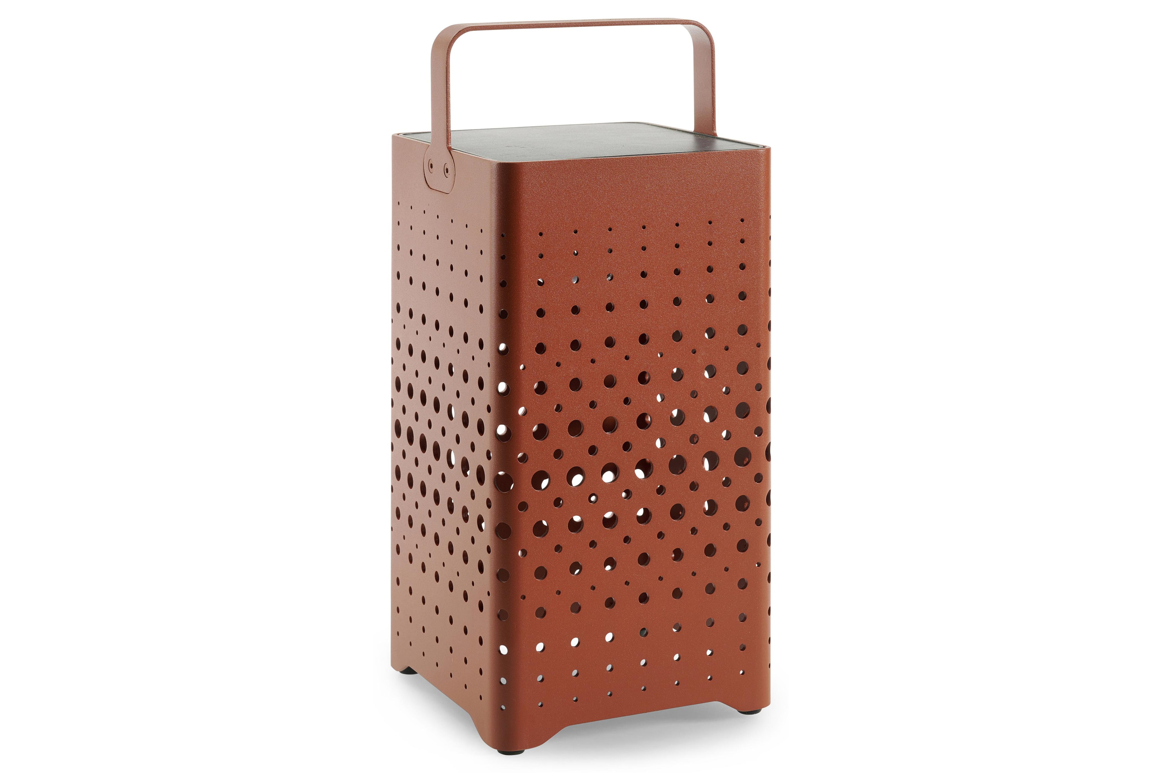 Maro lamp roestbruin 33 cm