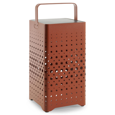 Maro lamp roestbruin 33 cm