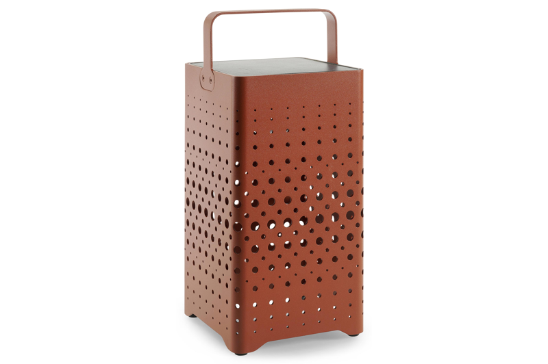 Maro lamp roestbruin 33 cm