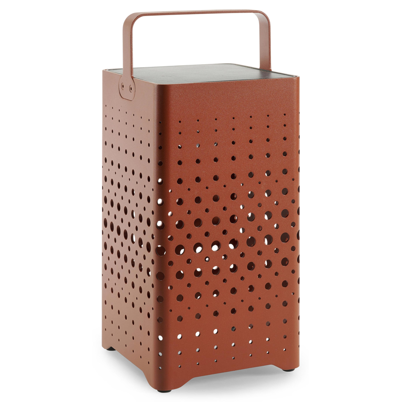 Maro lamp roestbruin 33 cm